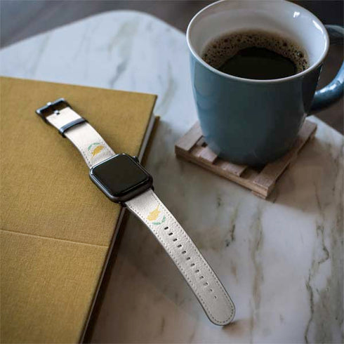 Cyprus Flag Distressed Apple Watch Band 38-40mm